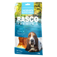 Pochoutka Rasco Premium uzel bůvolí obalené kuřecím masem 80g