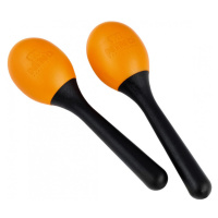NINO Percussion NINO569OR Plastic Egg Maracas - Orange