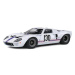 FORD GT40 MK1 WHITE #130 H.GREDER / JMGIORGI TARGA FLORIO 1967