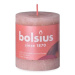 Svíčka válcová Bolsius RUSTIC SHINE růžová 8cm