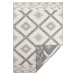 Šedo-krémový venkovní koberec NORTHRUGS Malibu, 170 x 120 cm