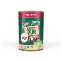 Christopherus Pur – jelení maso 24× 400 g