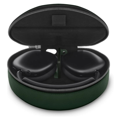 Woolnut kožené pouzdro pro AirPods Max tmavě zelené