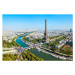 Fotografie Eiffel Tower aerial view, Paris, saiko3p, 40 × 26.7 cm