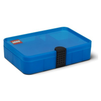 Lego® úložný box s přihrádkami modrý