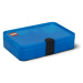 Lego® úložný box s přihrádkami modrý