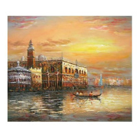 Obraz - Benátky v západu slunce