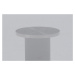 Dkton Stylový konferenční stolek Ahab 84 cm kouřová