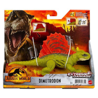 Mattel jurský svět: nadvláda zranění v boji dimetrodon