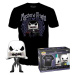 Funko POP! & Tee Box: Disney - Jack Skellington L Černá