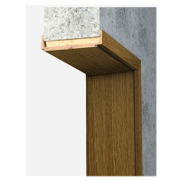 Obložková zárubeň Naturel 60 cm pro tloušťku stěny 24-28 cm dub levá O6DP60L