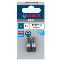 Šroubovací bit Bosch PRO Impact Control 25 mm PH3 2 ks 2608522469