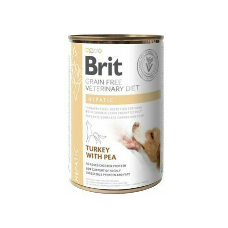 Brit VD Dog GF konz. Hepatic 400g