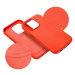 Smarty Leather Mag kryt s MagSafe iPhone 15 Pro Max červený