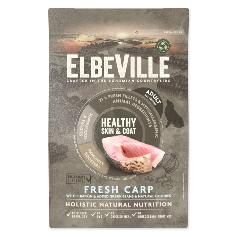 ELBEVILLE Adult All Breeds Fresh Carp Healthy Skin and Coat 4kg