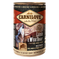 Carnilove Adult Wild Meat 12 x 400 g pro psy - jehněčí, zvěřina