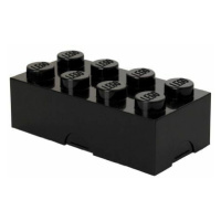 LEGO® box na svačinu 8 - černá 100 x 200 x 75 mm
