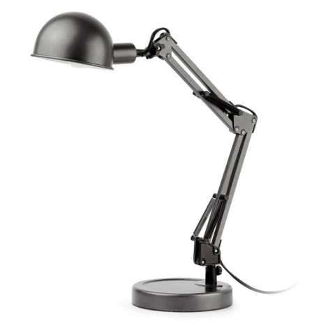 FARO BAOBAB šedá kancelářská stolní lampa