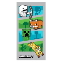 Carbotex Dětská osuška Minecraft Zvířátka