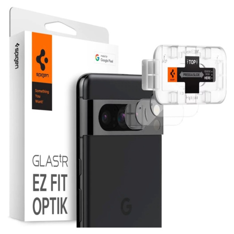 Ochranné sklo SPIGEN OPTIK.TR ”EZ FIT” CAMERA PROTECTOR 2-PACK GOOGLE PIXEL 8 PRO CRYSTAL CLEAR 