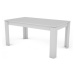 Jídelní stůl Inter 160x80 cm, bílý, rozkládací