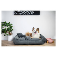 Vsepropejska Snug elegantní pelech pro psa Barva: Tmavě-šedá, Rozměr (cm): 90 x 75