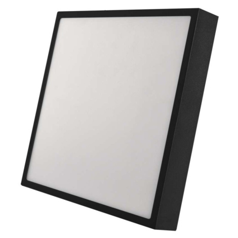 LED svítidlo NEXXO černé, 30 x 30 cm, 28,5 W, teplá/neutrální bílá EMOS