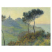 Obrazová reprodukce The Church of Varengeville, Sunset, Claude Monet, 40 × 30 cm