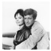 Fotografie Pascale Petit And Jean-Paul Belmondo, 40 × 40 cm