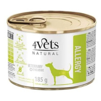 4Vets Natural Veterinary Exclusive Allergy Dog Lamb 185 g