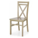 Halmar Dřevěná židle Dariusz 2 Bílá