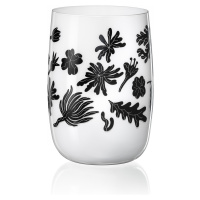 Crystalex skleněná váza Rhizom white 20,5 cm