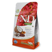 N&D QUINOA grain free cat skin & coat herring & coconut 1,5 kg