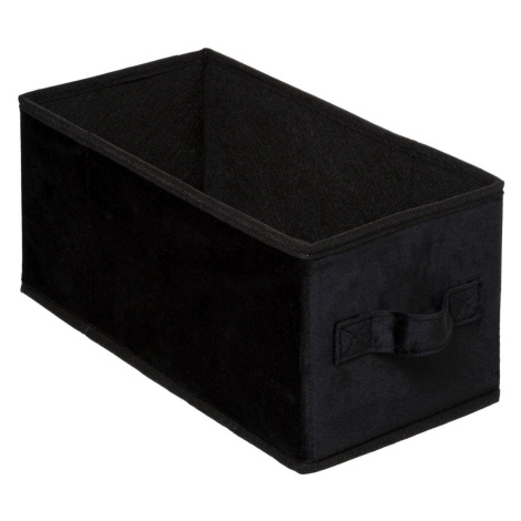 DekorStyle Textilní box 15 cm černý