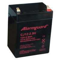 Záložní akumulátor Alarmguard 12V, 2,9Ah, 44A