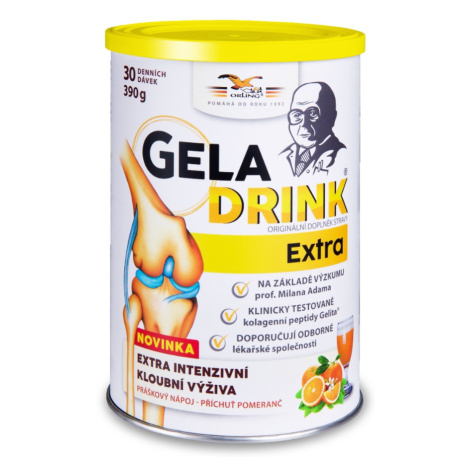 Geladrink Extra pomeranč práškový nápoj 390 g