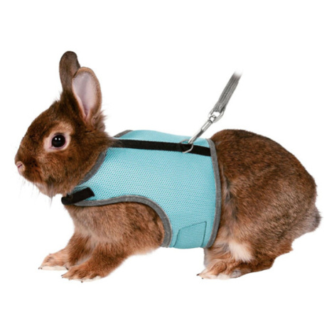Trixie Postroj VESTA s vodítkem pro zakrslého králíka 25-32cm/1,2m