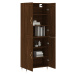 vidaXL Skříň highboard hnědý dub 69,5 x 34 x 180 cm kompozitní dřevo