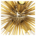Art Deco závěsná lampa zlatá 6-světlo - koště