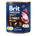 Brit Premium Dog by Nature konzerva Turkey & Liver 800g