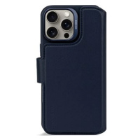 Decoded Leather Detachable Wallet navy iPhone 16 Pro Max