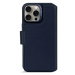 Decoded Leather Detachable Wallet navy iPhone 16 Pro Max