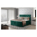 Artelta Manželská polohovatelná postel CLOVER Boxspring | 160 x 200 cm barevné provedení: Mat Ve