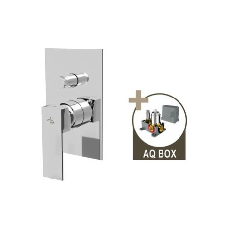 DOCKS, podomítková sprchová baterie pro 2 odběrná místa, s AQ-boxem