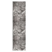 Flair Rugs koberce Běhoun Eris Marbled Silver - 60x230 cm