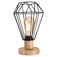 Brilagi Brilagi - Stolní lampa WOODY BASKET 1xE27/60W/230V dub