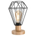 Brilagi Brilagi - Stolní lampa WOODY BASKET 1xE27/60W/230V dub