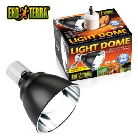 Exo Terra Light Dome lampa s UV reflektorem 18 cm / 150 W