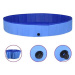 Shumee Skládací bazén pro psy modrý PVC 300 × 40 cm