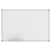 MAUL Rastrová tabule MAULstandard, bílá, rastr 20 x 20 mm, š x v 900 x 600 mm